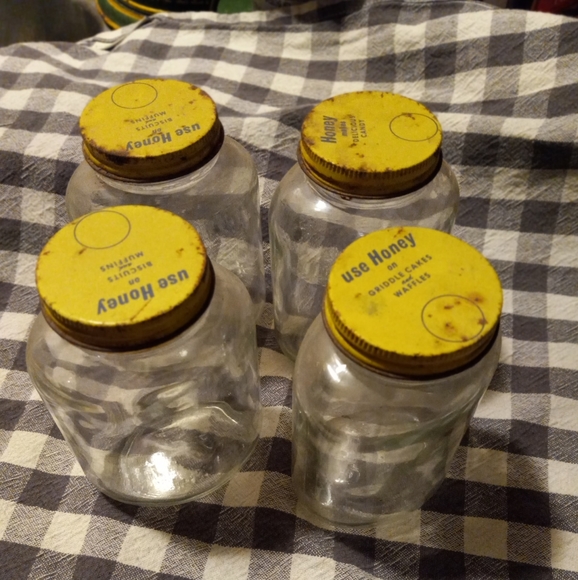 Vintage Kitchen Vintage 97s Honey Jars Poshmark
